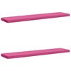 vidaXL 2-teilige Bankkissen VUGHT 2 stk. 100 % Polyester Rosa