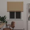 vidaXL Venetianer Jalousie Hellbraun mit Muster 150 x 110 cm PVC