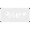 vidaXL Transparente Plane mit &Ouml;sen 1x2 m PVC