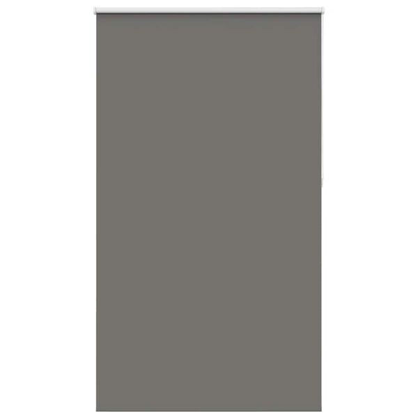 vidaXL Verdunkelungsrollo Grau 135x210cm Stoffbreite 131,6cm Polyester