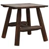 vidaXL Beistelltisch 49x49x50 cm Massivholz Fichte