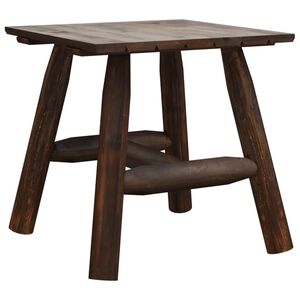 vidaXL Beistelltisch 49x49x50 cm Massivholz Fichte