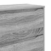 vidaXL Stauraumschr&auml;nke 2 pcs Graues Sonoma 80 x 48 x 105 cm