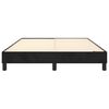 vidaXL Boxspringbettgestell Schwarz 140x200 cm Samt