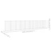 vidaXL Gabionenwand mit Abdeckung Verzinkter Stahl 600&times;30&times;100 cm
