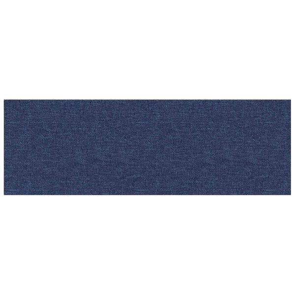 vidaXL Wandkopfteilen 12 pcs Blau 90 x 30 cm Stoff