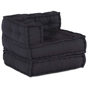 vidaXL Modulare Sofagarnitur Stoff Anthrazit 210 x 70 x 56 cm