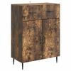 vidaXL Sideboard Ger&auml;ucherte Eiche 66 x 34,5 x 89,5 cm Holzwerkstoff