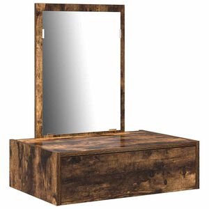 vidaXL Schminktisch mit Schubladen Braun 60 x 40 x 70 cm Holzwerkstoff