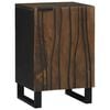vidaXL Waschbeckenschrank Walnuss 38 x 33,5 x 58 cm Holzwerkstoff