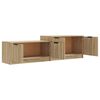 vidaXL TV-Schrank Sonoma-Eiche 158,5x36x45 cm Holzwerkstoff