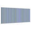 vidaXL Einziehbare Markise Blau und Wei&szlig; 300 x 200 cm