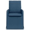 vidaXL Esszimmerst&uuml;hle 2 pcs Blau 57 x 67 x 98 cm Stoff