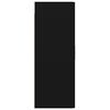 vidaXL Hängeschrank Schwarz 69,5x34x90 cm