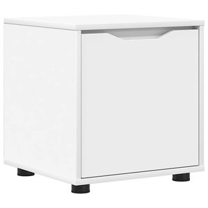 vidaXL Badezimmerschrank 40,5 x 40 x 44 cm Holzwerkstoff Wei&szlig;