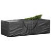 vidaXL Weihnachtsbaumtasche Schwarz 135x40x55 cm Polyethylen