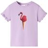 Kinder-T-Shirt Flieder 104