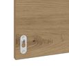 vidaXL Badezimmerschrank Artisan-Eiche 41 x 38,5 x 45 cm Holzwerkstoff