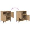 vidaXL Sideboard Artisan-Eiche 60 x 35 x 70 cm Holzwerkstoff