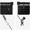 vidaXL Venetianer Jalousie Verstellbar Schwarz 213 x 80 cm PVC