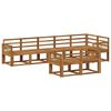 vidaXL Outdoor-Sofagarnitur 8 pcs Natur Massivholz Akazie