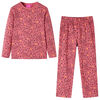 vidaXL Kinderpyjama mit Langen &Auml;rmeln Altrosa 104