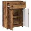 vidaXL Badezimmerschrank Altholz 72,5 x 36,5 x 100 cm Holzwerkstoff