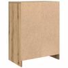 vidaXL Sideboard Artisan-Eiche 57x34x76 cm Holzwerkstoff