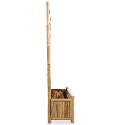 vidaXL Hochbeet mit Spalier Bambus 70 cm