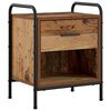 vidaXL Nachttisch Altholz 40 x 30 x 50 cm Holzwerkstoff