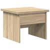 vidaXL Couchtisch Sonoma-Eiche 55 x 54,5 x 45 cm Holzwerkstoff