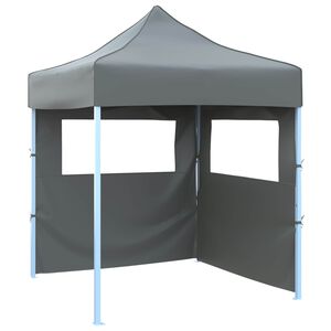 vidaXL Party-Zelt Anthrazit 200 x 200 x 315 cm Oxford-Stoff