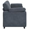 vidaXL 3-Sitzer-Sofa Dunkelgrau 178 cm Samt