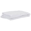vidaXL Matratzenschoner Wei&szlig; 200x200 cm Wasserdicht