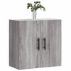 vidaXL Wandschrank Grau Sonoma 60x31x60 cm Holzwerkstoff