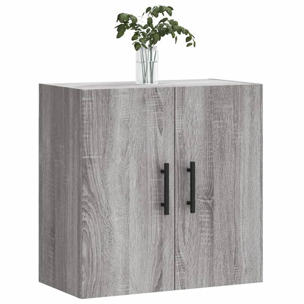 vidaXL Wandschrank Grau Sonoma 60x31x60 cm Holzwerkstoff