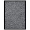 vidaXL Fu&szlig;matte Grau 60x80 cm