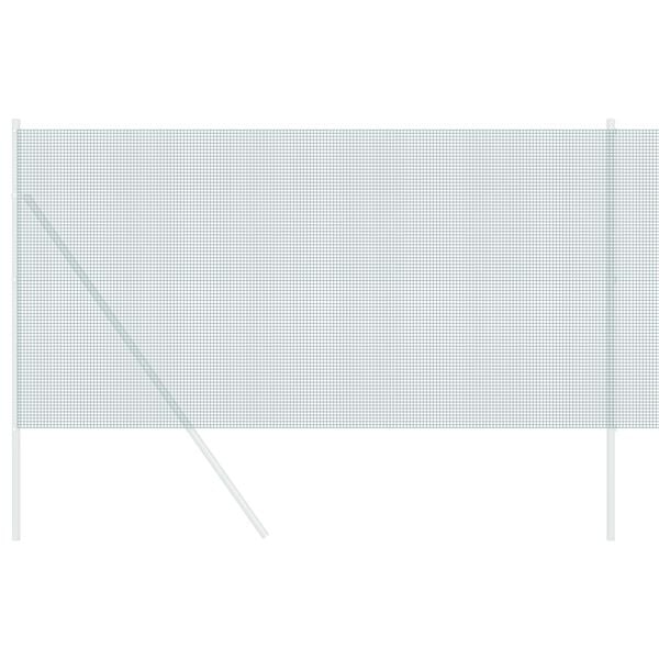 vidaXL Geschwei&szlig;ter Drahtzaun Gr&uuml;n 0,4 x 10 m