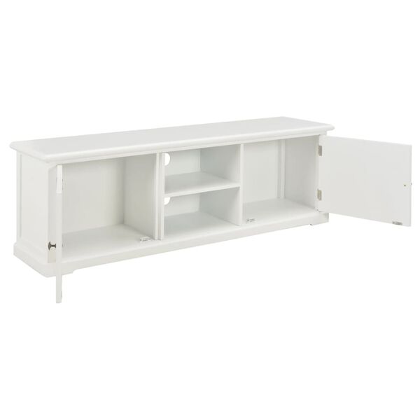 vidaXL TV-Schrank Wei&szlig; 120x30x40 cm Holz