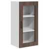 vidaXL K&uuml;chenschrank Braun Eichen-Optik 40 x 31 x 80 cm Holzwerkstoff