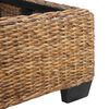 vidaXL Bettgestell Natur Rattan 140 x 200 cm