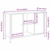 vidaXL TV-Schrankset Artisan-Eiche 101 x 35 x 65 cm Holzwerkstoff