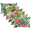vidaXL Kissenbezug 6 pcs HEERLEN Mehrfarbig 30 x 50 cm Polyester