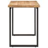 vidaXL Esstisch 110x55x75 cm Massivholz Mango