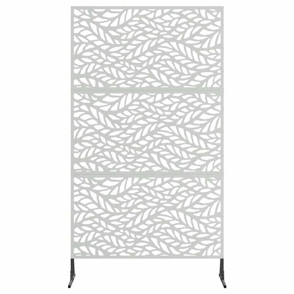 vidaXL Sichtschutz Grau 100 x 50 x 180 cm Stahl
