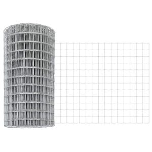 vidaXL Eurozaun 0,4 x 10 m PVC-beschichtetes Eisen