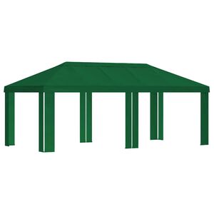vidaXL Pavillon Abdeckung 6 x 3 m Gr&uuml;n Polyester 190 gsm