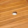 vidaXL 7-tlg. Garten-Essgruppe Massivholz Teak