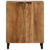vidaXL Sideboard 60x33x75 cm Massivholz Akazie