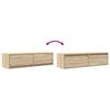 vidaXL TV-Schr&auml;nk Sonoma-Eiche 100 x 31 x 25,5 cm Holzwerkstoff